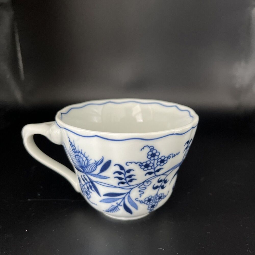 Blue Danube Replacement Collector Tea Cup Vintage Mid Century Blue Onion Pattern